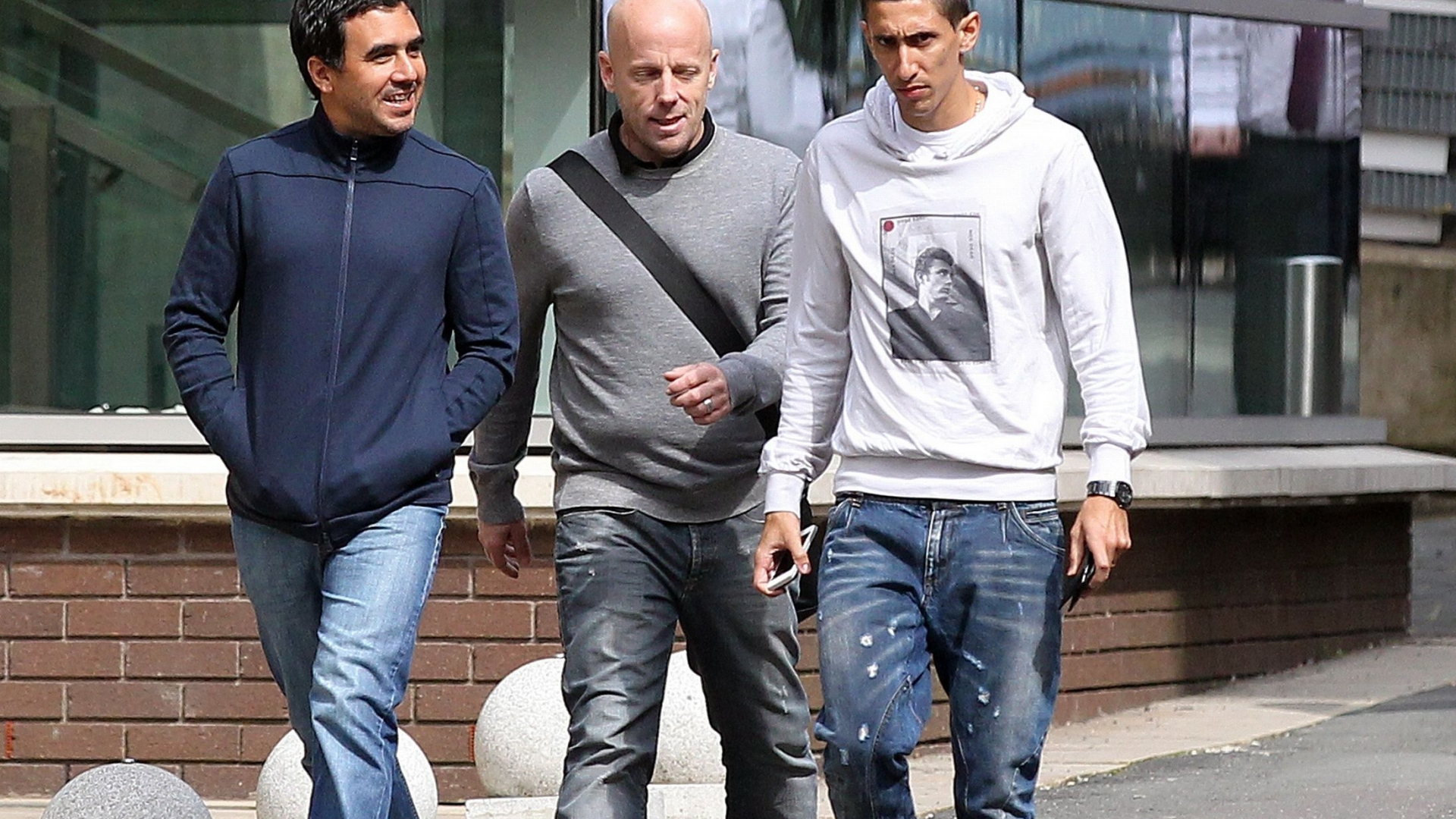 Η πρώτη βόλτα του Ντι Μαρία στο Μάντσεστερ (photos)