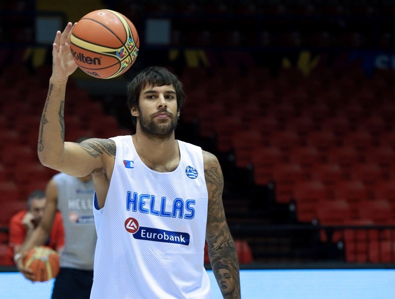 Μουντομπάσκετ 2014: Η ελληνική προπόνηση (photos)