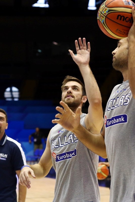 Μουντομπάσκετ 2014: Η ελληνική προπόνηση (photos)