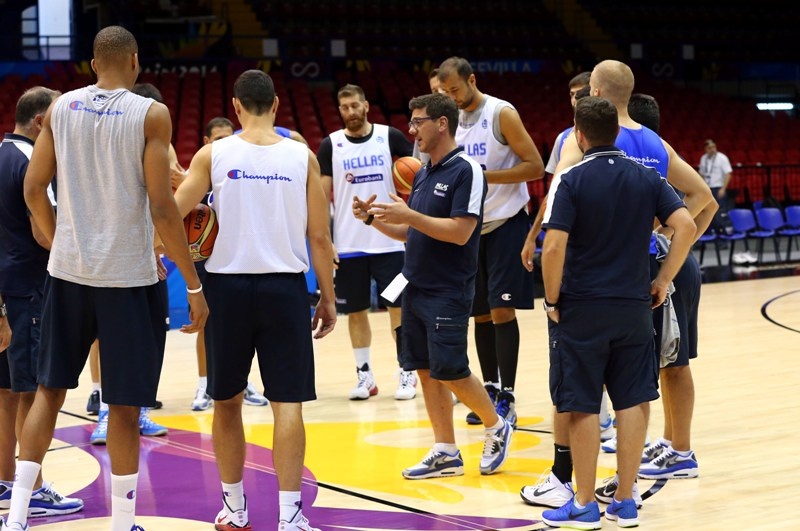 Μουντομπάσκετ 2014: Η ελληνική προπόνηση (photos)