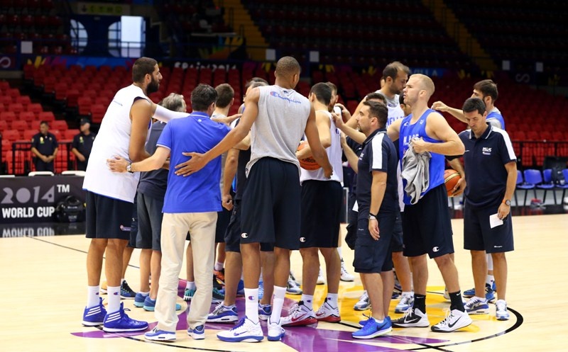 Μουντομπάσκετ 2014: Η ελληνική προπόνηση (photos)