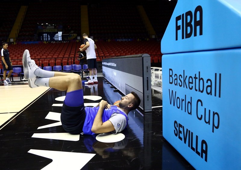 Μουντομπάσκετ 2014: Η ελληνική προπόνηση (photos)