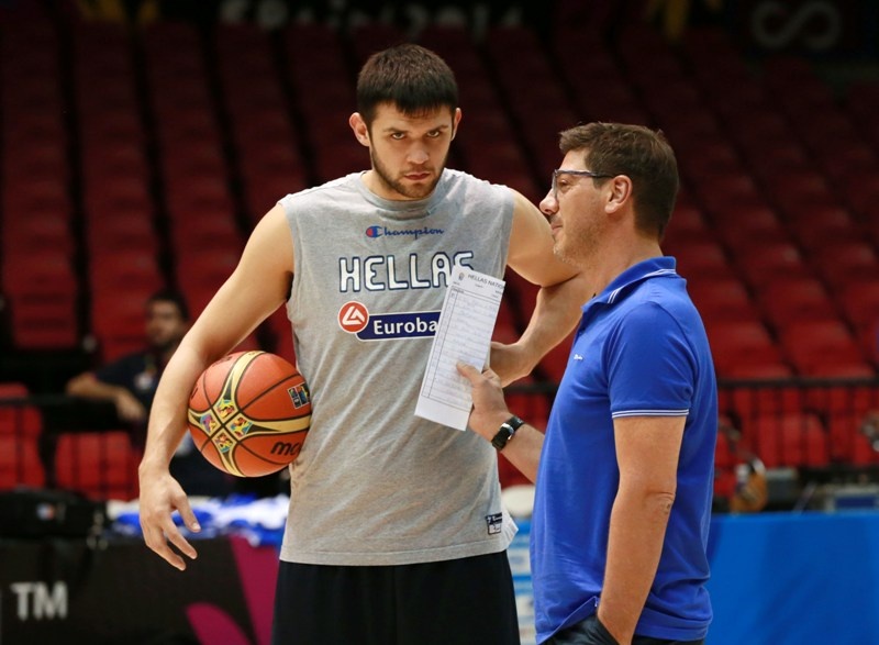 Μουντομπάσκετ 2014: Μπήκε ο Μάντζαρης (photos)