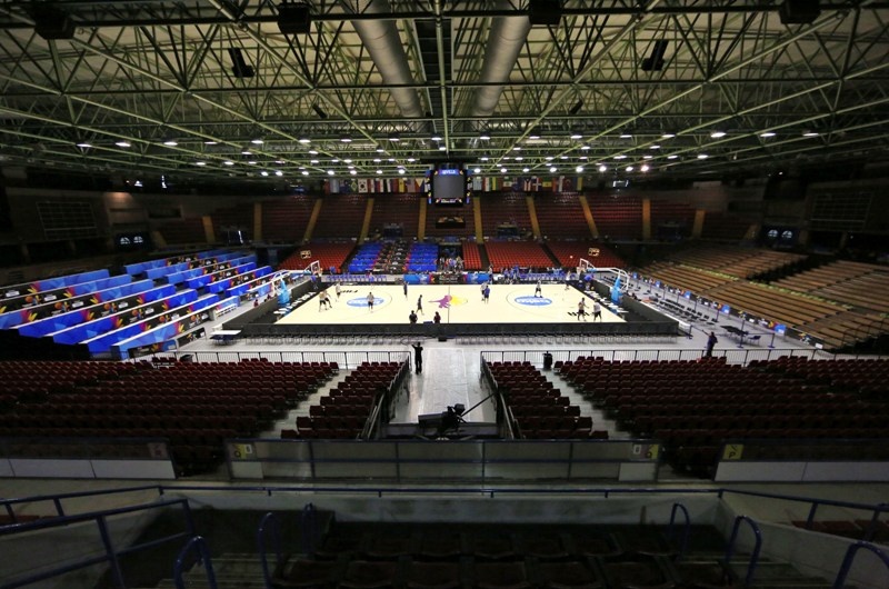 Μουντομπάσκετ 2014: Μπήκε ο Μάντζαρης (photos)