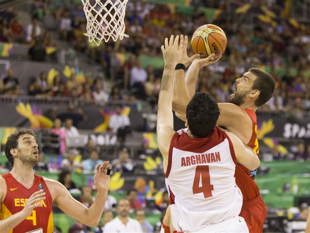Μουντομπάσκετ 2014: Ιράν - Ισπανία 60-90 (photos)