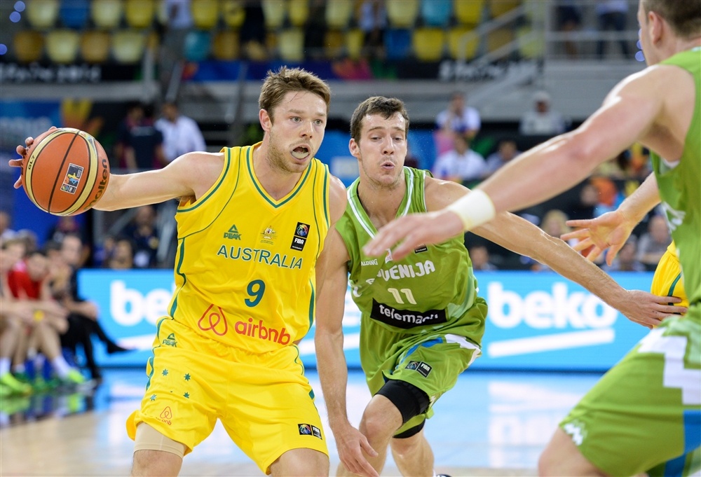 Μουντομπάσκετ 2014: Αυστραλία - Σλοβενία 80-90 (photos)