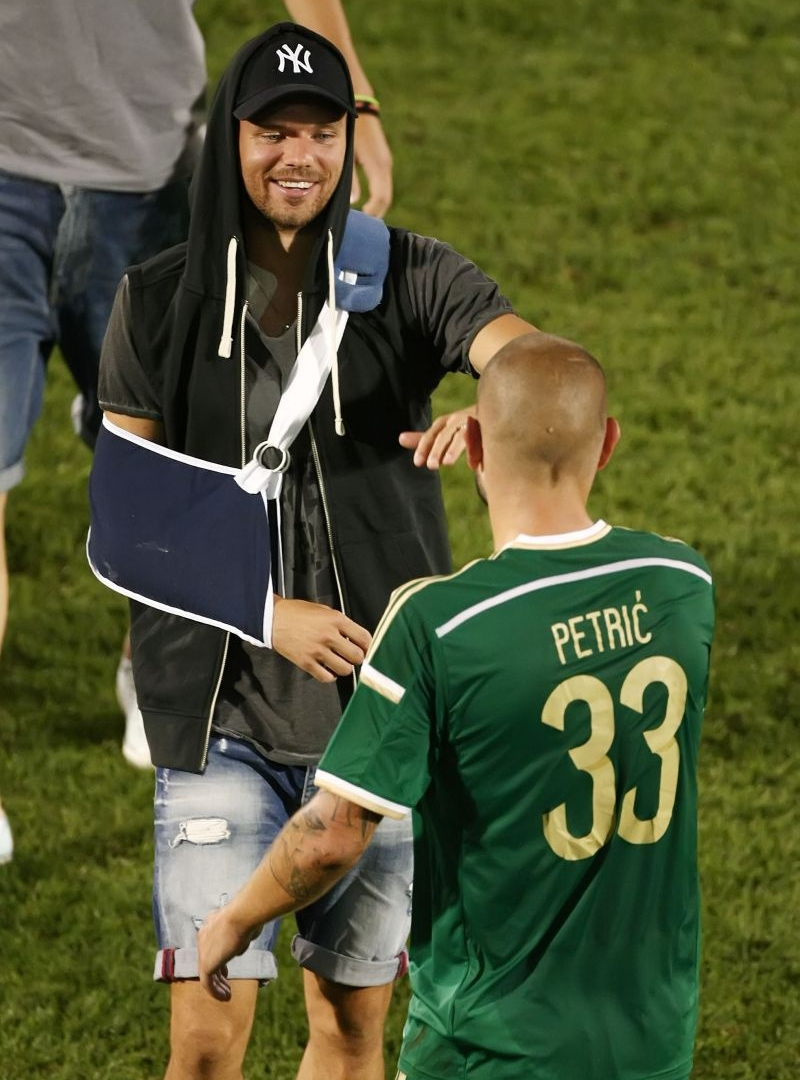 Παναθηναϊκός: Τα εύσημα σε Πέτριτς από Μπεργκ (photos)