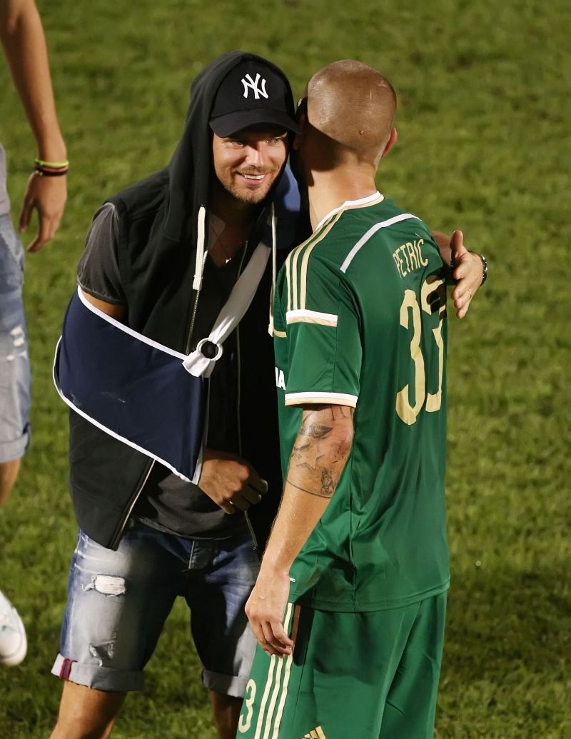 Παναθηναϊκός: Τα εύσημα σε Πέτριτς από Μπεργκ (photos)