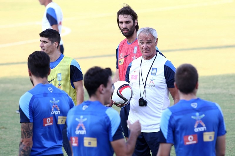 Εθνική Ελλάδας: Η πρώτη του Ρανιέρι (photos+videos)