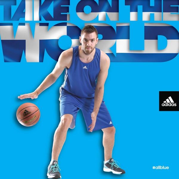 Mundobasket 2014: Πιστεύει σε Μάντζαρη η Adidas (photos)