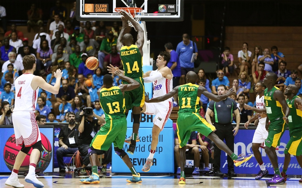 Μουντομπάσκετ 2014: Κροατία - Σενεγάλη 75-77 (photos)