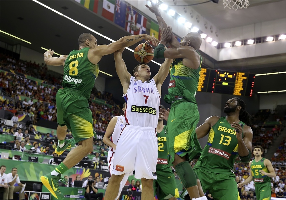 Mundobasket 2014: Σερβία - Βραζιλία 73-81 (photos)