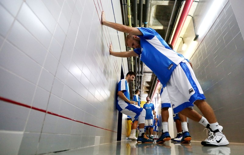 Mundobasket 2014: Στα αποδυτήρια με την Εθνική Ελλάδας (photos)
