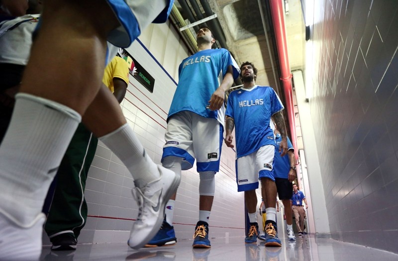 Mundobasket 2014: Στα αποδυτήρια με την Εθνική Ελλάδας (photos)