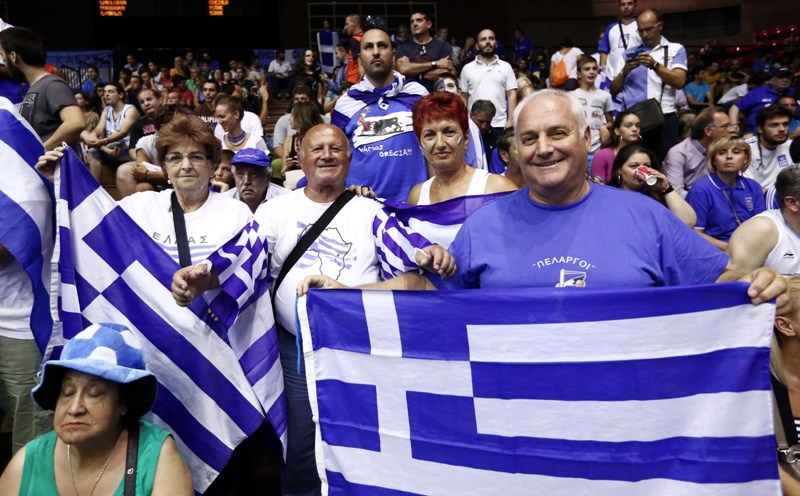 Μουντομπάσκετ 2014: «Γαλανόλευκη» η Σεβίλλη (photos)
