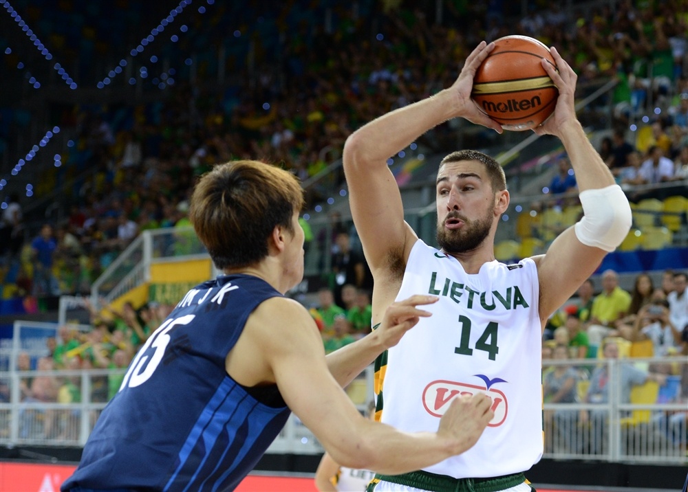 Mundobasket 2014: Λιθουανία - Ν. Κορέα 79-49 (photos)