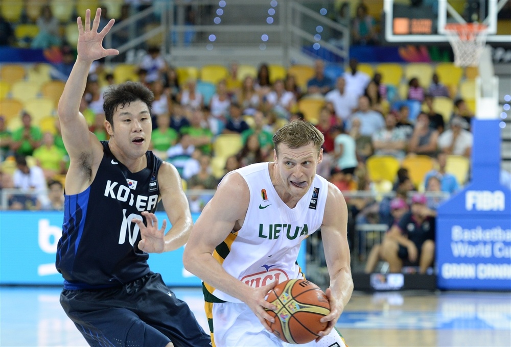 Mundobasket 2014: Λιθουανία - Ν. Κορέα 79-49 (photos)