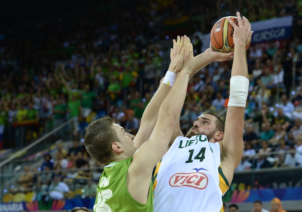 Μουντομπάσκετ 2014: Λιθουανία - Σλοβενία 67-64 (photos)