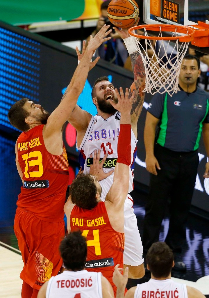 Μουντομπάσκετ 2014: Σερβία - Ισπανία 73-89 (photos)
