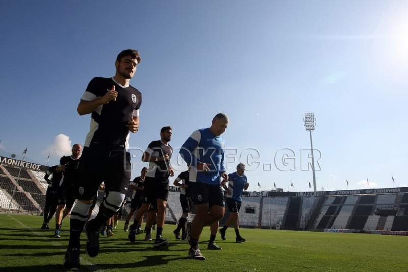 ΠΑΟΚ: Επιστροφές και… προβλήματα (photos)