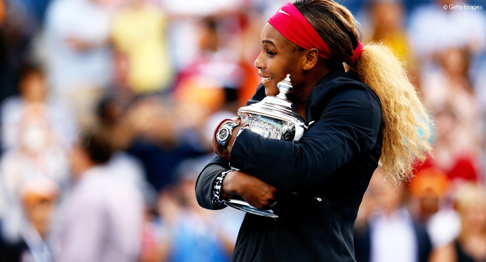 US Open: Το σήκωσε με... ασπρόμαυρο λεοπάρ η Σερένα (photos)