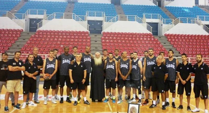 ΠΑΟΚ: Αγιασμός στην Πυλαία (photos)
