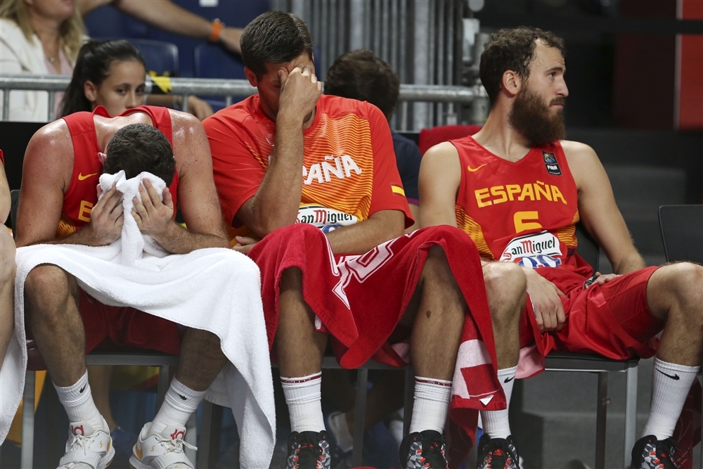 Παγκόσμιο Κύπελλο Μπάσκετ 2014: Η απογοήτευση των Ισπανών (photos)
