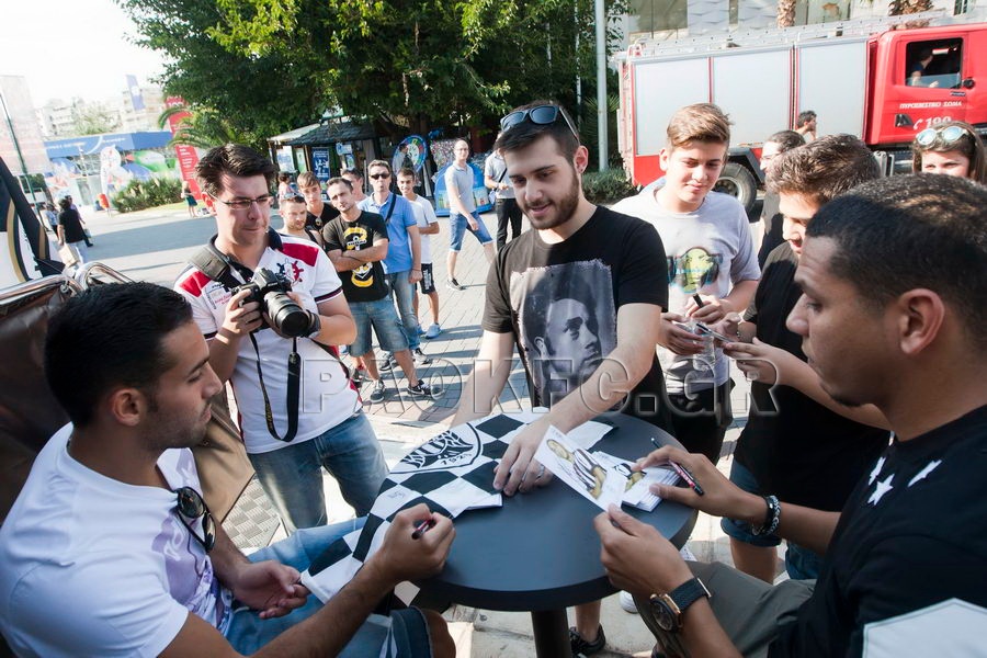 ΠΑΟΚ: Στη ΔΕΘ οι Μαντούρο, Γκολάσα (photos+video)