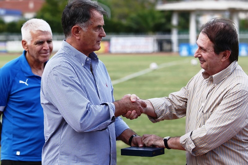 Φωκικός – ΑΕΚ: Βραβεύτηκαν Μπάγεβιτς και Πανταζής (photos)