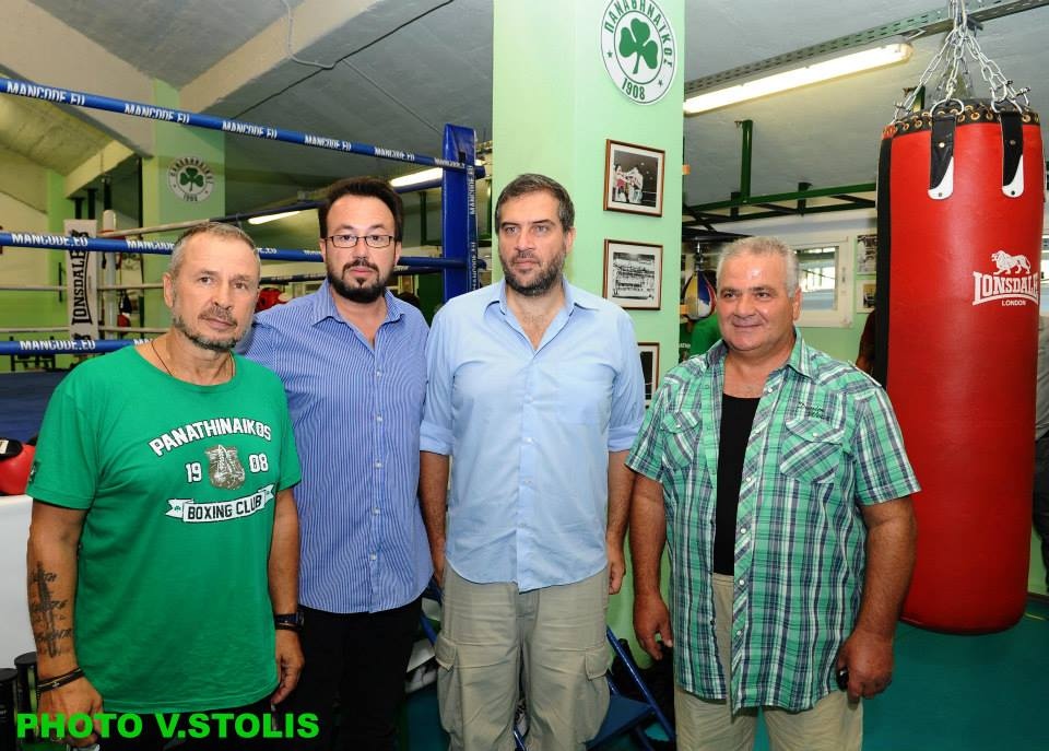 Παναθηναϊκός: Ο αγιασμός της πυγμαχίας (photos)