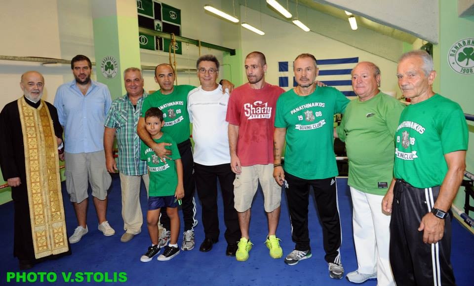 Παναθηναϊκός: Ο αγιασμός της πυγμαχίας (photos)