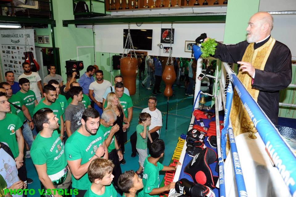 Παναθηναϊκός: Ο αγιασμός της πυγμαχίας (photos)