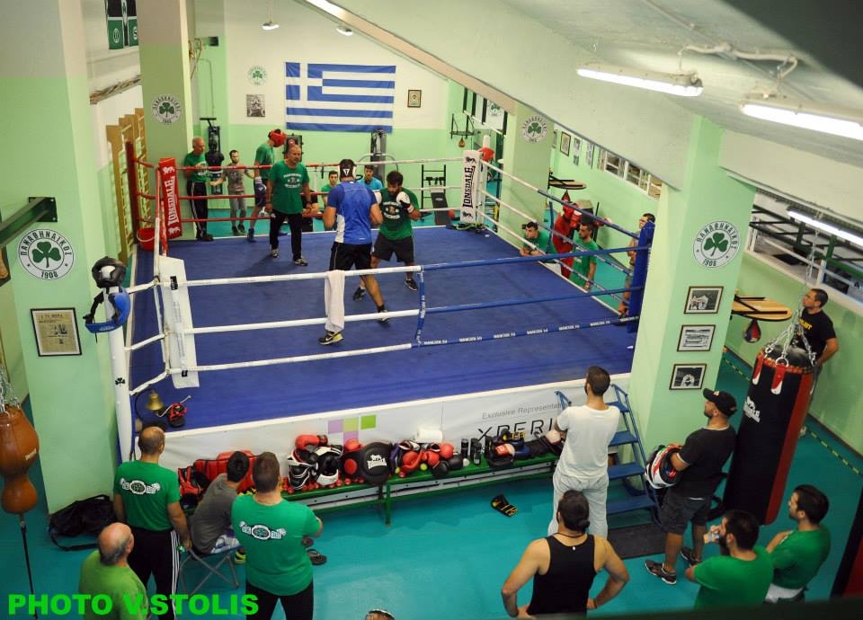 Παναθηναϊκός: Ο αγιασμός της πυγμαχίας (photos)