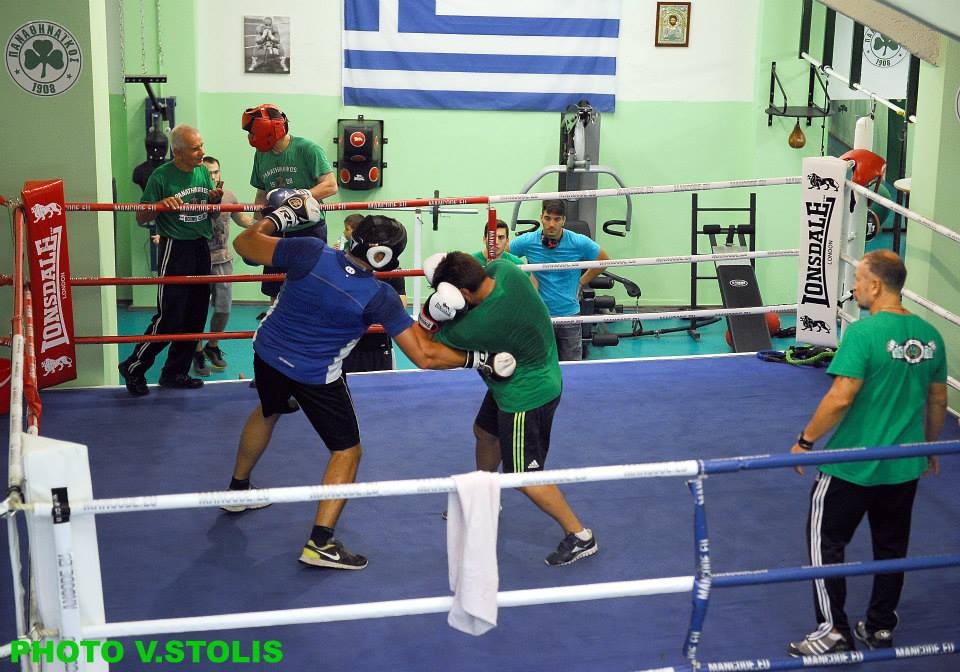 Παναθηναϊκός: Ο αγιασμός της πυγμαχίας (photos)