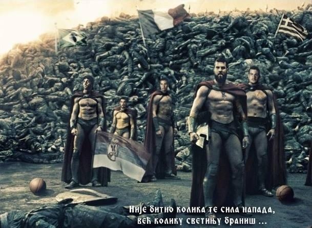 Mundobasket 2014: Οι... πολεμιστές της Σερβίας (photo)