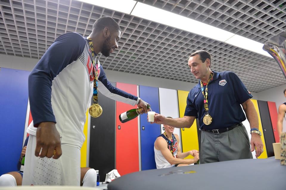 Μουντομπάσκετ 2014: Σαμπάνιες στα αποδυτήρια των ΗΠΑ (photos)