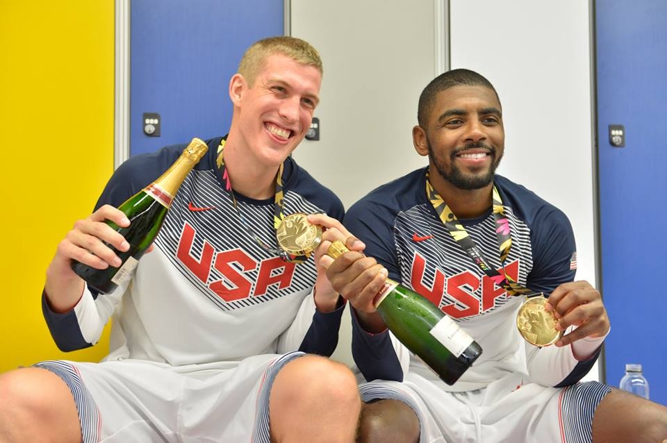 Μουντομπάσκετ 2014: Σαμπάνιες στα αποδυτήρια των ΗΠΑ (photos)