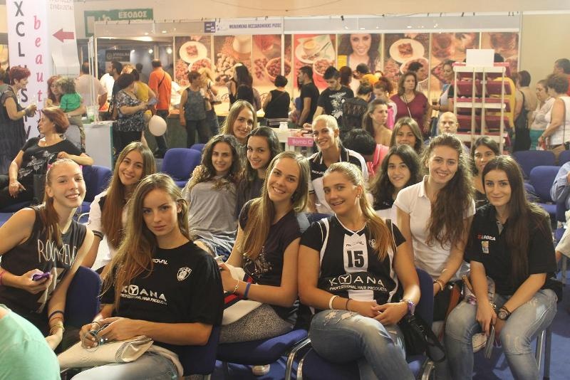 ΠΑΟΚ: Επίσκεψη στη ΔΕΘ (photos)