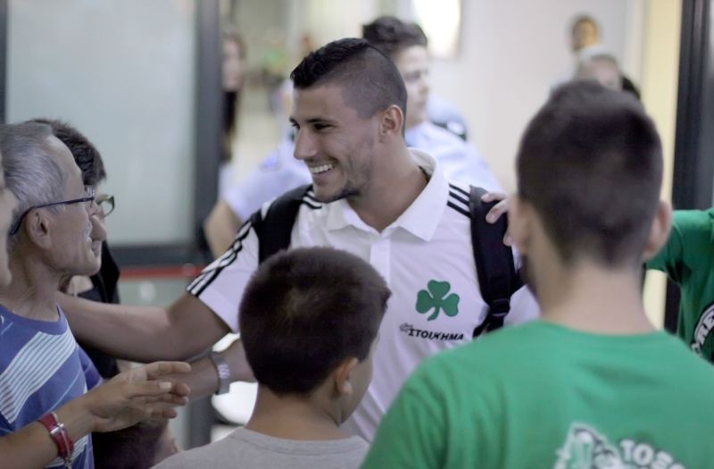 Παναθηναϊκός: Υποδοχή στα Χανιά (photos)