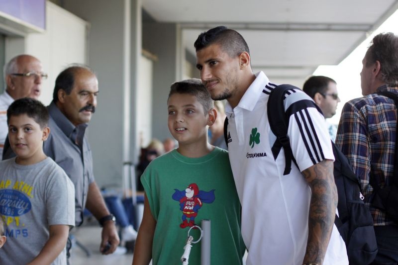 Παναθηναϊκός: Υποδοχή στα Χανιά (photos)