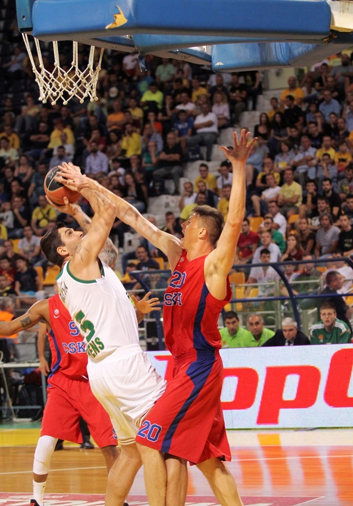 Παναθηναϊκός - ΤΣΣΚΑ Μόσχας 67-68 (photos)
