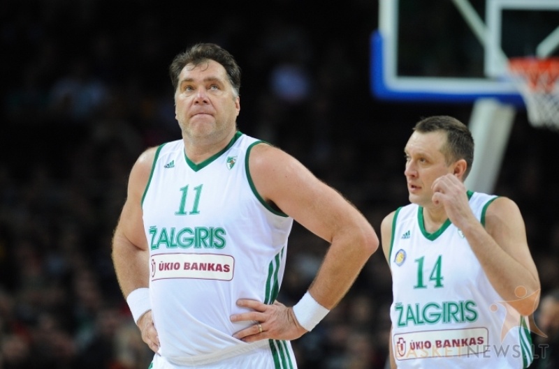 Ζαλγκίρις Κάουνας: Αποσύρεται το Νο 11 του Σαμπόνις (video+photos)