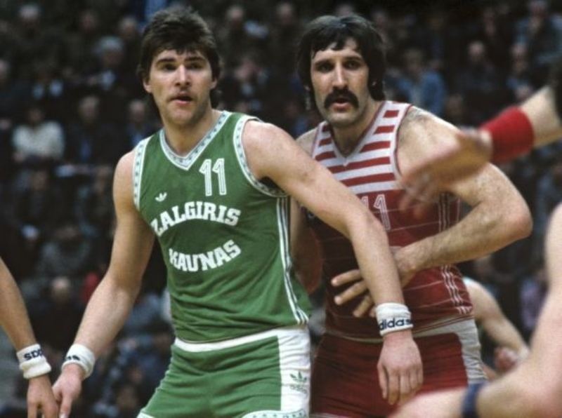 Ζαλγκίρις Κάουνας: Αποσύρεται το Νο 11 του Σαμπόνις (video+photos)