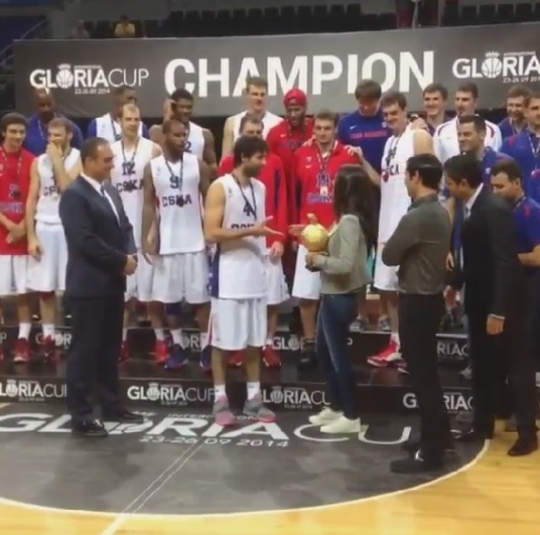 ΤΣΣΚΑ Μόσχας: Νικήτρια στο «Gloria Cup» (video+photos)