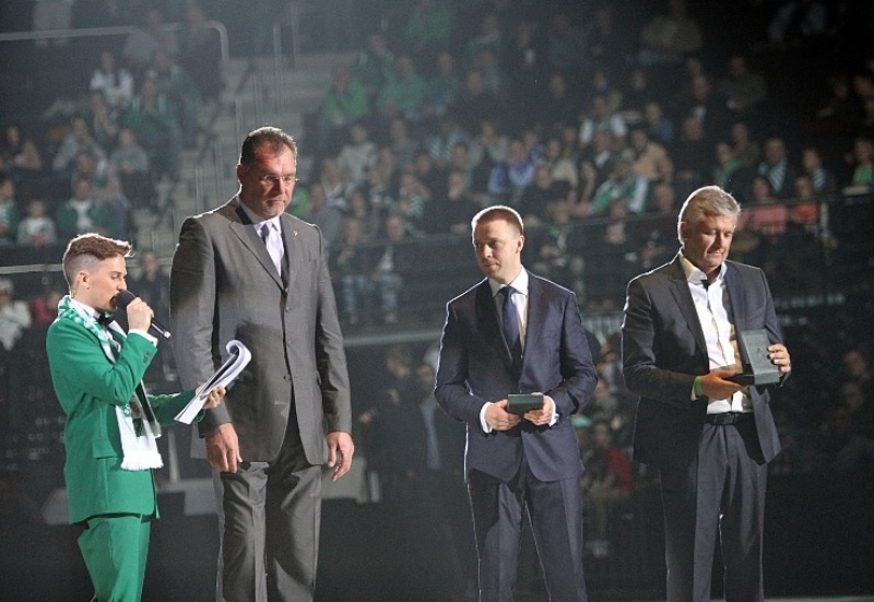 Ζαλγκίρις Κάουνας: Εντυπωσιακή τελετή για Σαμπόνις (videos+photos)