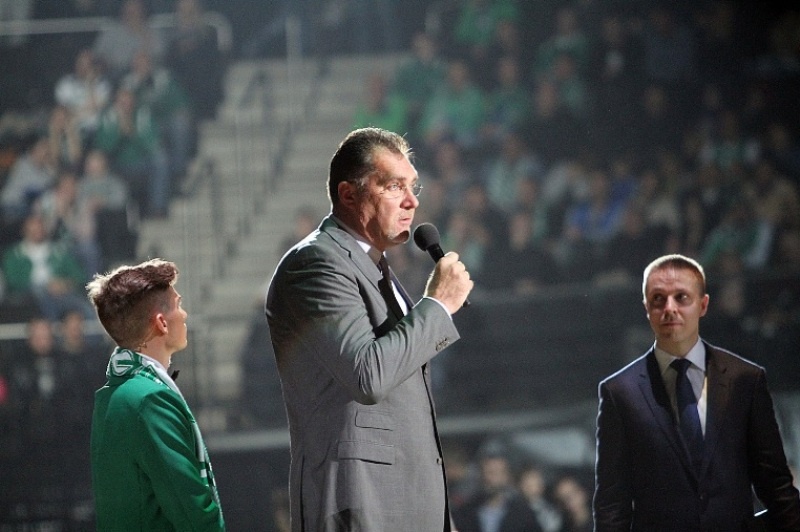 Ζαλγκίρις Κάουνας: Εντυπωσιακή τελετή για Σαμπόνις (videos+photos)