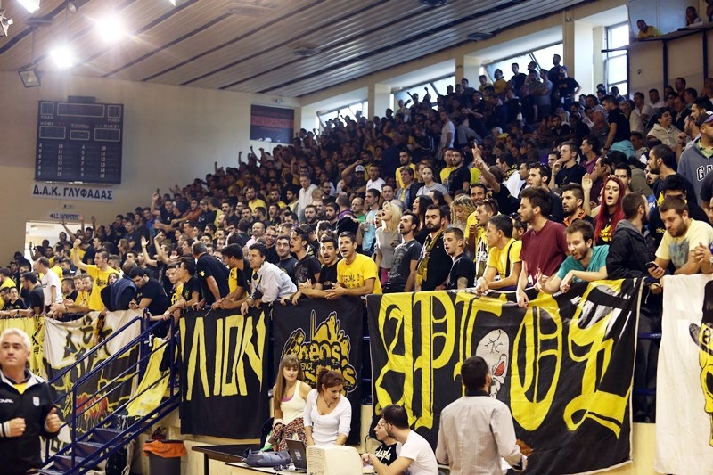 ΑΕΚ: Κατάμεστο το ΔΑΚ Γλυφάδας (photos)