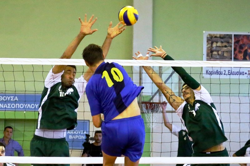 Βόλεϊ: Νίκη… πρωτιάς για ΑΕΚ, 3-2 τον Παναθηναϊκό (photos)