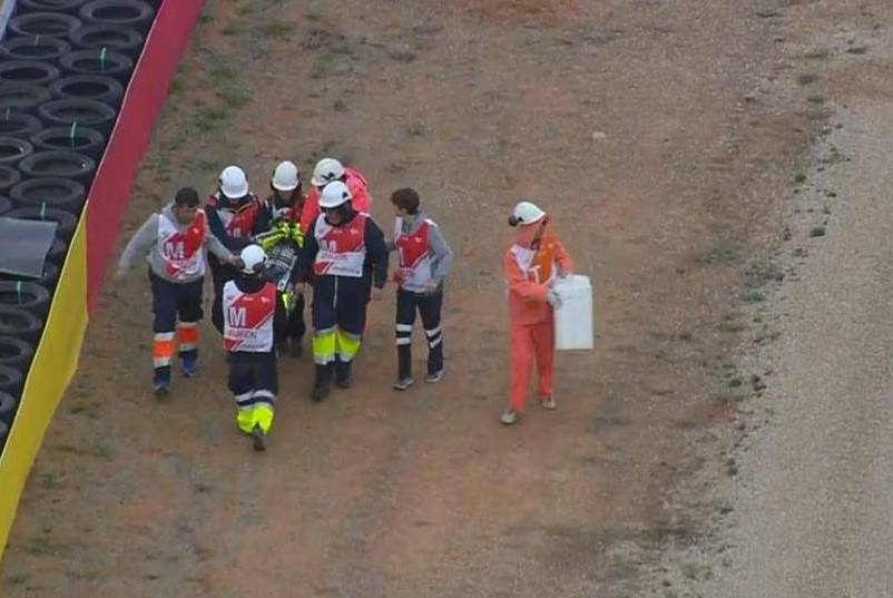 Moto GP: Στο νοσοκομείο ο Ρόσι (photos+videos)