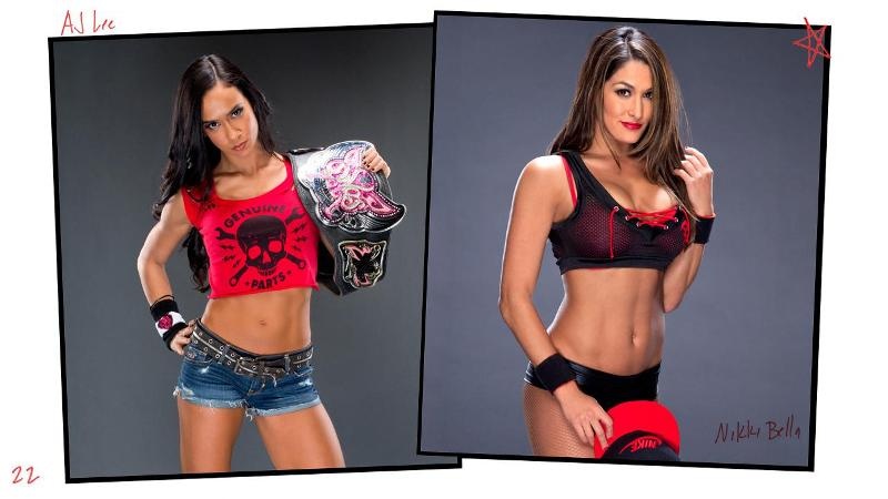 WWE: Στα παρασκήνια με τις Divas (photos)